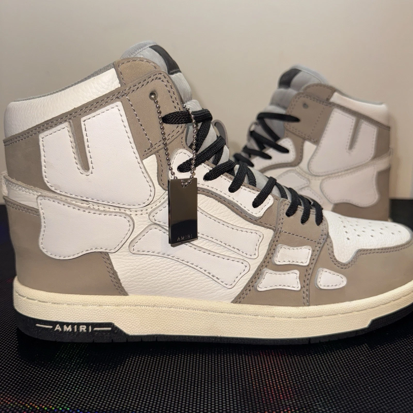AMIRI SNEAKERS Sneakers Amiri Skel alte grigio ardesia taglia US 10 EU 43 W0F22499NL GYW *RARE