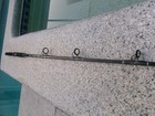 New, Custom built, 7'0" 20-40 lb E-Glass fishing rod with hand woven Red Snapper — photo 8