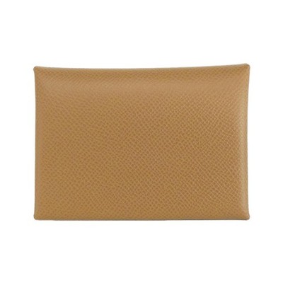 Authentic [Unused] Hermes Calvi Duo Verso 083036CK Coin Case #230-000-410-5854