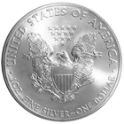 US 2014 SILVER EAGLE 1 oz. 999 Pure Fine Silver Bullion in Capsule