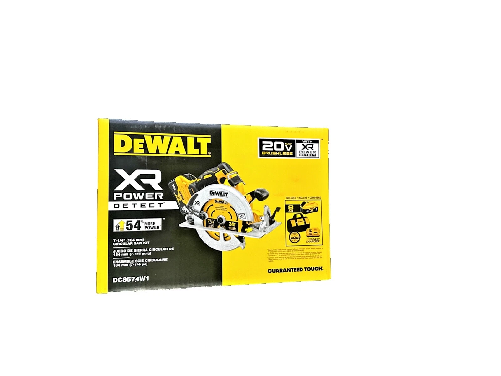 Incluye batería de 18 V DEWALT sierras circulares
