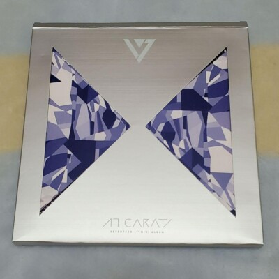 SEVENTEEN 17 CARAT First Mini Album Postcards CD White Version Good GP
