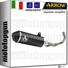 scarico completo omologato open nero urban arrow per honda sh 300 i 2020 20