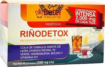 Rinodetox Tea by Betel Natural - Natural Kidney Support - 24 Tea Bags