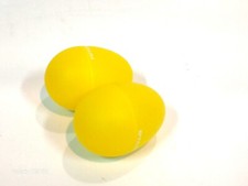 STADIUM YELLOW SOUND EGGS SHAKER PAIR