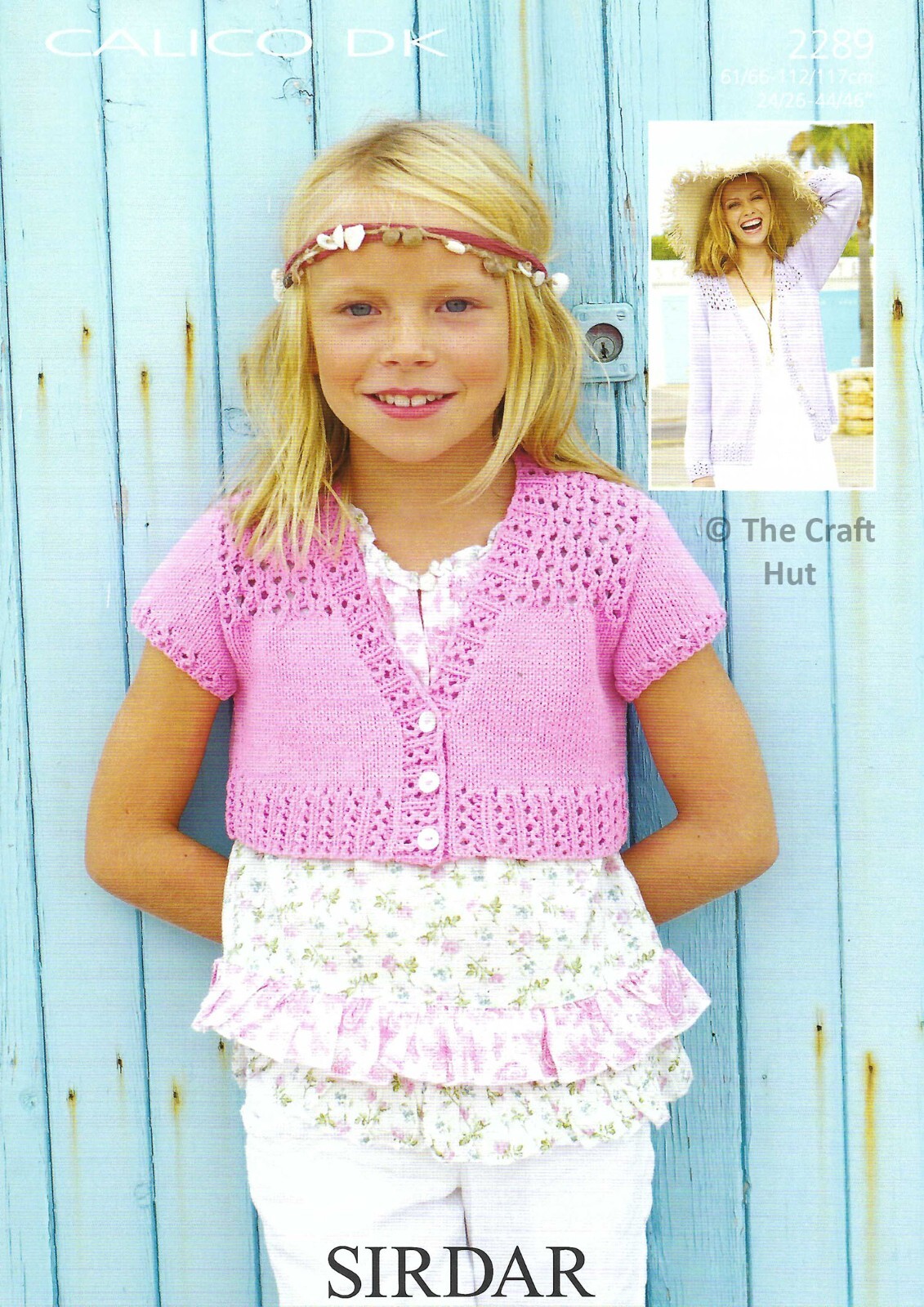 Hand Knitting PATTERN ONLY Sirdar DK Ladies & Girls Cardigans 2289 New