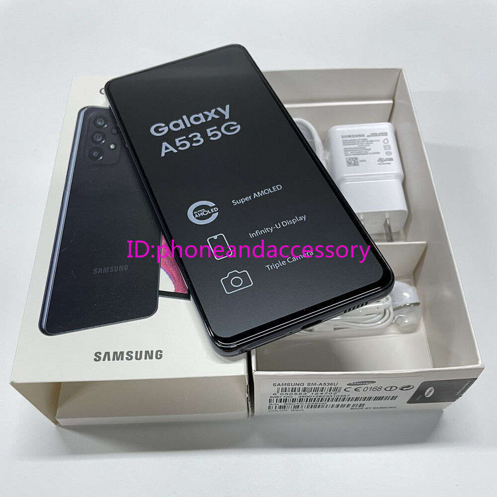Unlocked Samsung Galaxy A53 5G SM-A536U 128GB+6GB 64MP New Sealed