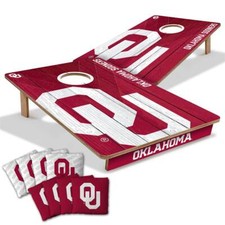 Oklahoma Sooners 2 ft. x 3 ft. Cornhole Game