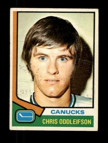 1974-75 O-Pee-Chee #108 Chris Oddleifson RC VG (ref 115187)