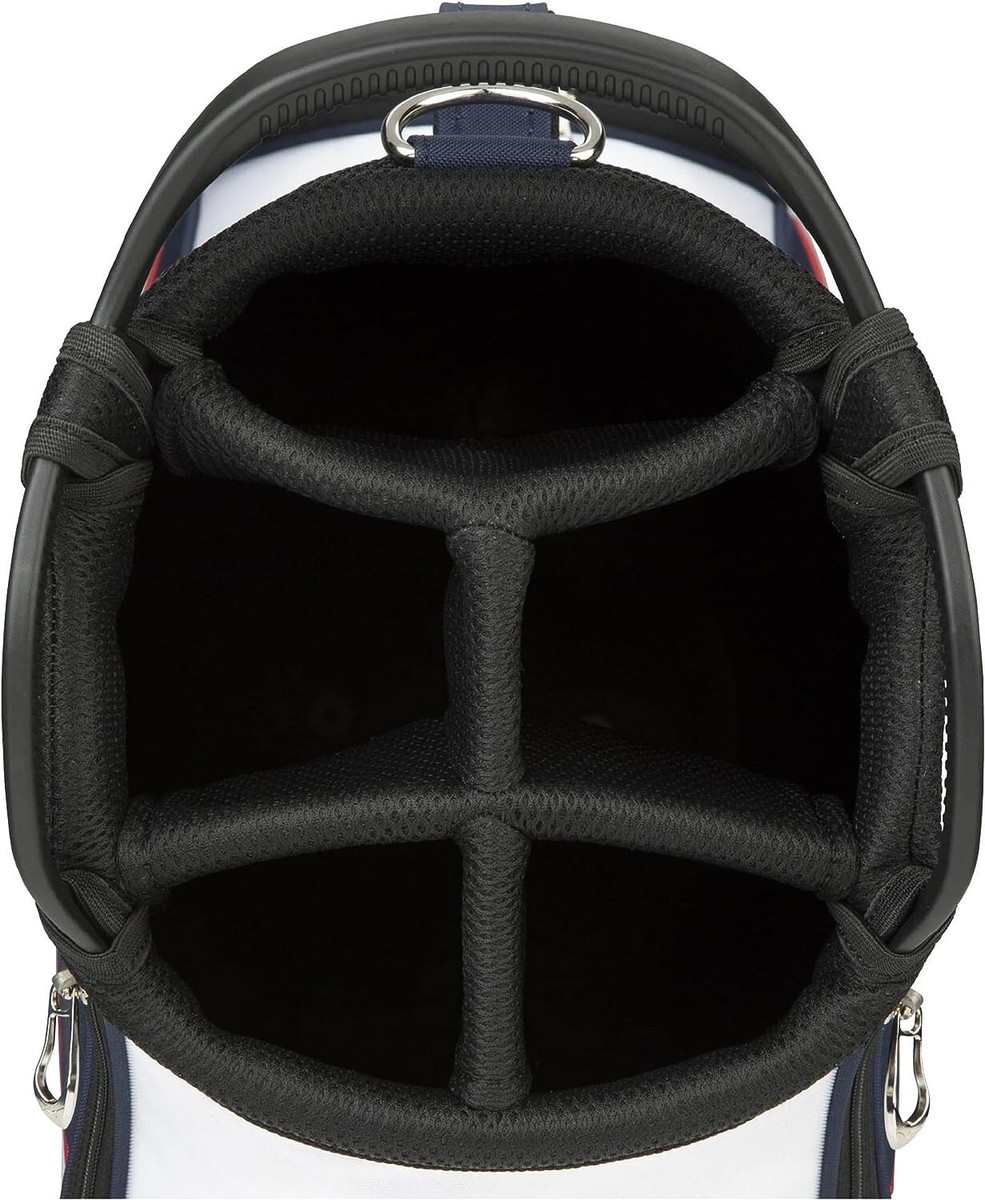 MIZUNO Golf Men's Cart Caddy Bag NX.2 Black Blue 9 x 47 inch 2.2kg
