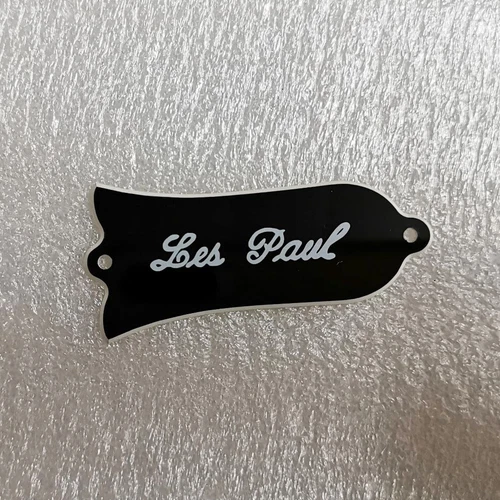 Guitar Parts Fits Gibson LP 'Les Paul' TRUSS ROD COVER PLATE , 2Ply Black
