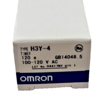 OMRON H3Y-4 120S 100-120VAC GB14048
