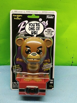 Funko Popsies Five Nights at Freddys Freddy Fazbear Pop Up Greetings Toy