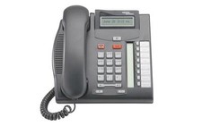 NEW Nortel T7208 Display Phone NT8B26 Charcoal
