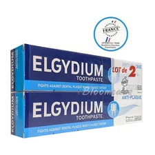 Elgydium Anti-Plaque Toothpaste 2x75ml Exp.10/2027