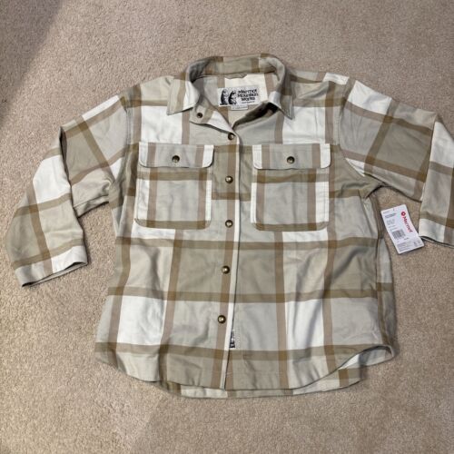 Marmot Mountain Works Women’s Ridgefield Heavyweight Overshirt Size Large NWT
