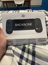 Backbone for iphone- comes in box - no charger included- open box - unused.