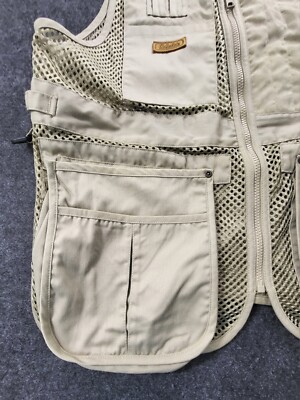 Cabela's Gilet Extérieur Homme Mesuré Taille Large (sans étiquette) Tan