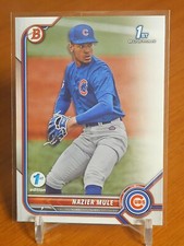Nazier Mule 2022 1st Bowman Draft 1st Edition #BD-77 - Chicago Cubs