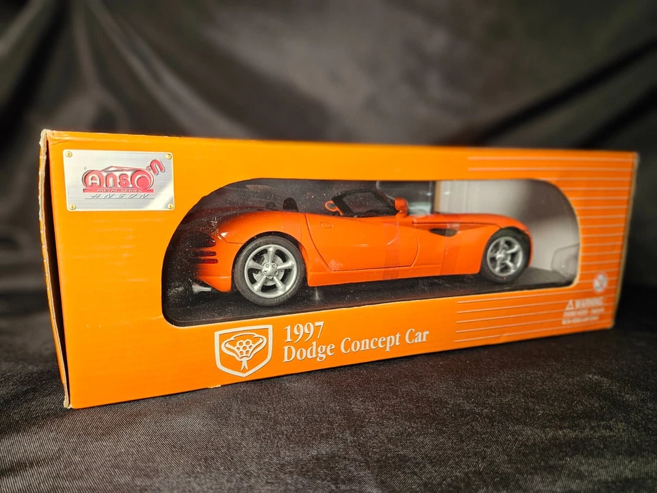 Dodge Concept Car Anson 1997 naranja escala 1:18 Inv. #3563 Foto 3 de 4