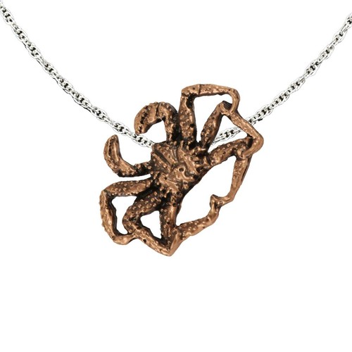 Creative Pewter Designs King Crab Necklace & Pendant, A152PEN - Picture 4 of 5