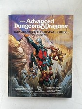 Advanced Dungeons & Dragons Dungeoneer's Survival Guide Book 2019 1986 Original