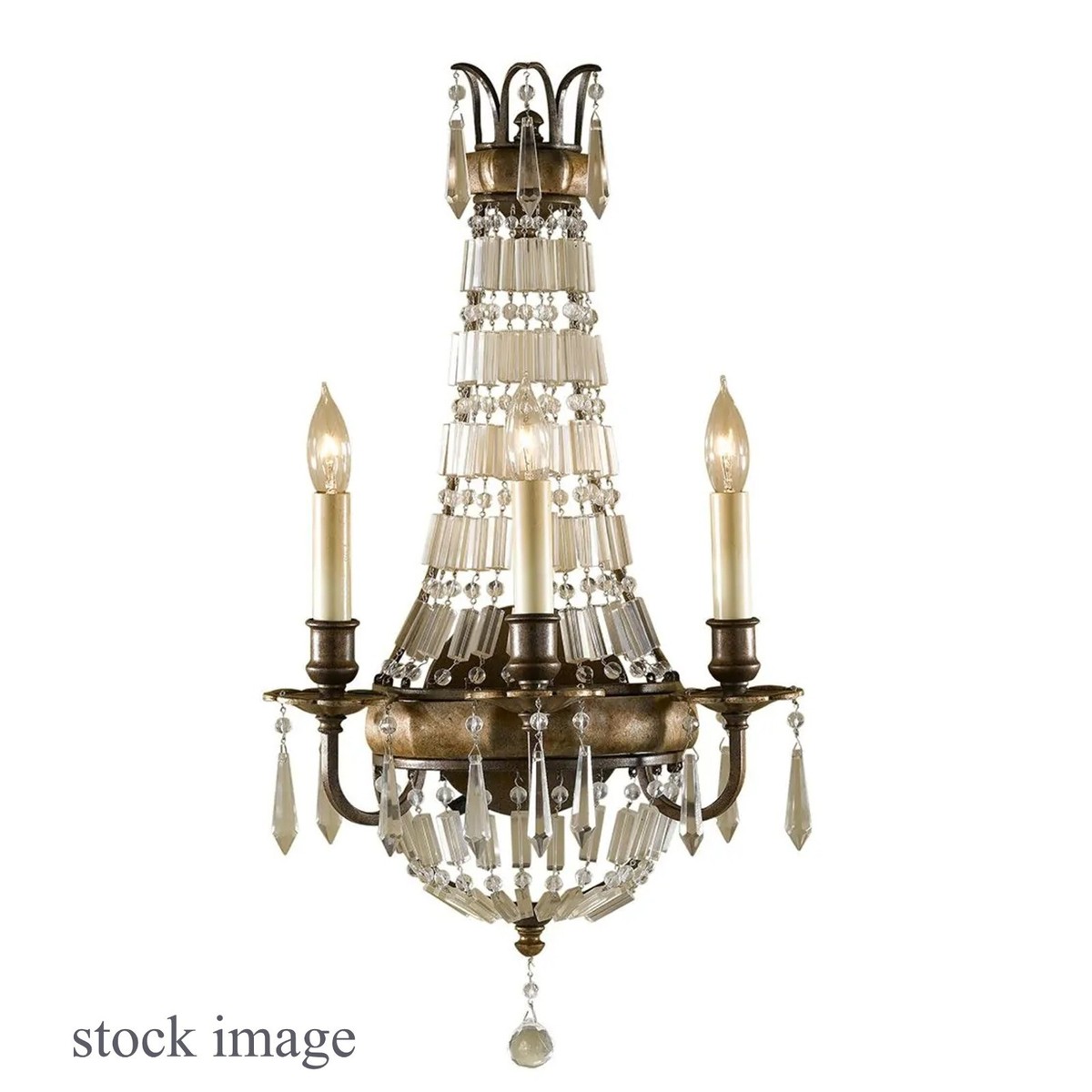 BRANCHE ブランシェ Murray Feiss Bellini Wall Light Antique Bronze Quartz