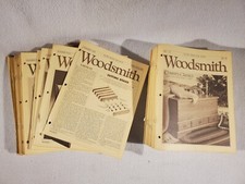 WOODSMITH Notes From The Shop Issues 1-55 1978-1988 Staple Bound Booklets