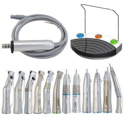 COXO Dental Implant Motor LED Handpiece 20:1 32:1 Contra Angle 1:1 C Sailor PRO
