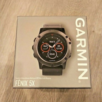 garmin fenix 5x sapphire multisport training watch