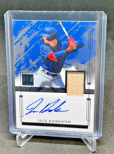2024 Panini Impeccable Lumber JACE BOHROFEN Bat Relic AUTO 42/99 Blue Jays