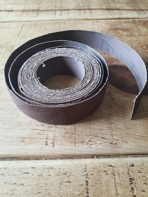 Norton Emery Tuch #80 Körnung 5 Meter x 30 mm hochwertiges Aluminiumoxid