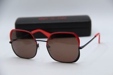 NEW WOOW SUPER CRUSH 1 COL 928 ORANGE BLACK AUTHENTIC SUNGLASSES W/CASE 54-19