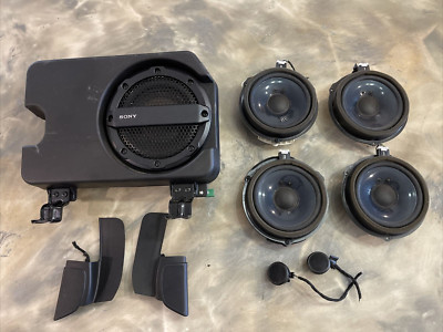 2013-2018 Ford Focus ST oem complete SONY speakers set with subwoofer