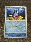CARVANHA REVERSE - POKÉMON 042/162 EV5 TEF FORCES TEMPORELLES NEUF