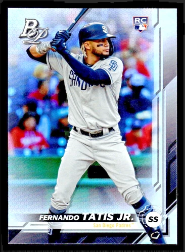2019 Bowman Platinum Fernando Tatis Jr Base Set Variation #23 - San Diego Padres