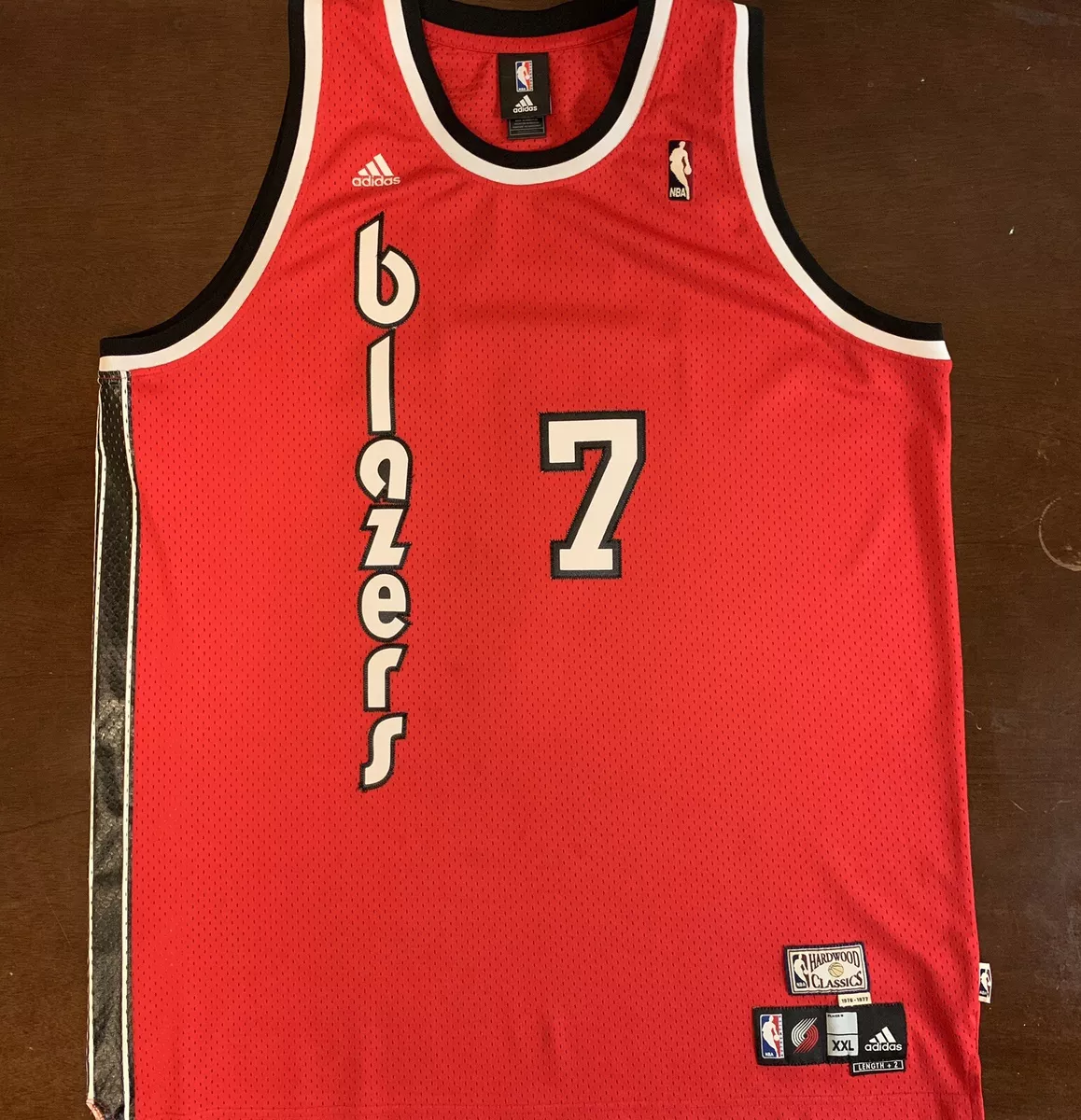 Portland trail blazers on sale retro jersey