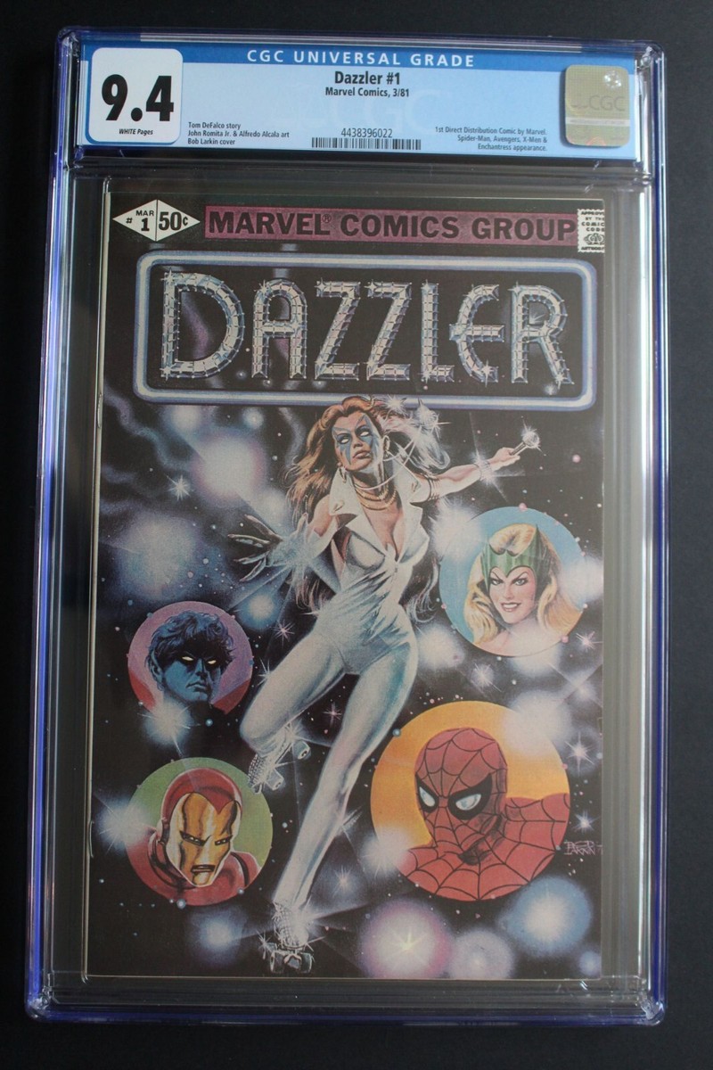 DAZZLER #1 first Solo Alison Blaire X-Men MOVIE 1981 Spider-Man