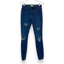 PacSun Distressed Jeggings Blue 25