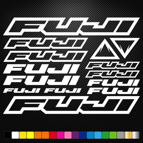 Si adatta Fuji MOTO ADESIVI FOGLIO TELAIO Cicli Ciclismo Bicicletta MTB  Strada | eBay