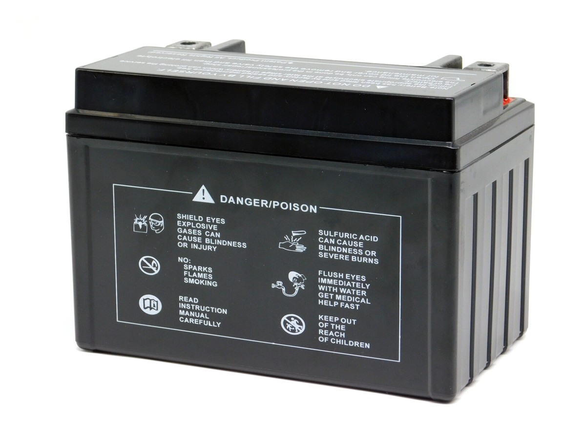 YTX9-BS 12V 9Ah GEL Battery for 1998-2018 Kawasaki Ninja