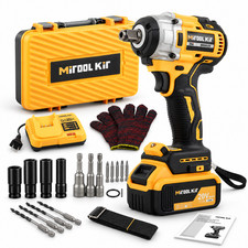 Cordless Electric Impact Wrench Gun 12 High Power Driver With Li-ion Battery Cordless Electric Impact Wrench Gun 12 High Power Driver With Li-ion Battery