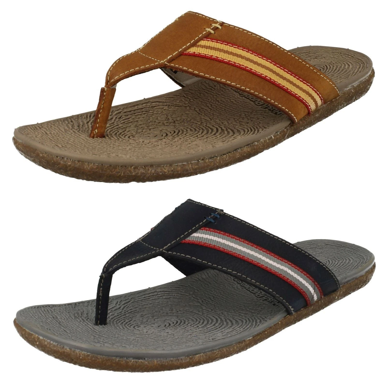 Mens Hush Puppies Summer Sandals Frame Toe Post