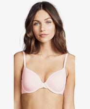 CALVIN KLEIN Perfectly Fit T Shirt Bra F3837 Nymph's Thigh Color 32DDD 48 - NWT