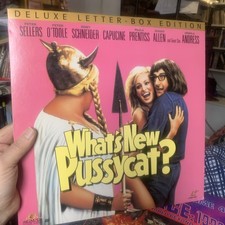 Whats New Pussycat Laserdisc LD Widescreen Format Very Rare VG Condition