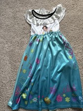 Disney Encanto Mirabel Nightgown Dress up Dress - Girls size xs 4/5 