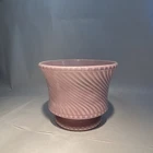 McCoy Ceramic Art Pottery Pink Planter Mid-Century Modern Vintage USA