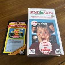 Home Alone Big Box Ex-Rental VHS Tape CBS Fox
