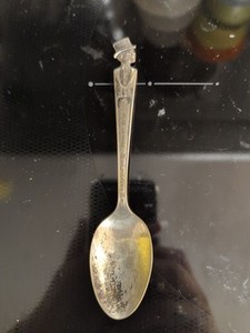 CHARLIE McCARTHY Silverplate Spoon Duchess Silver Plate Vintage