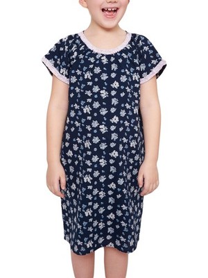 Roberta Roller Rabbit Mädchen Marineblau Jessica Akari Kleid 55 $ Neu